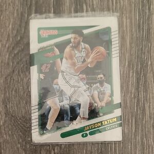 Russ Basketball Card - Green and White Highlights